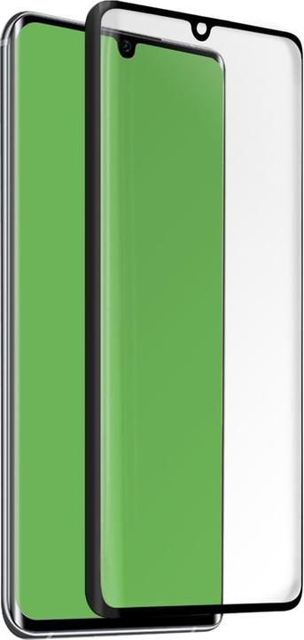 Actual product image SBS Glass Screen Protector 4D Full Cover Xiaomi Mi Note 10 Lite, Black (1 Piece, Mi Note 10 Lite)