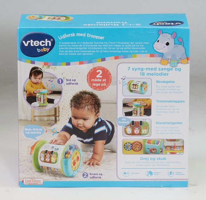 Produktbild VTech 2- In 1 Rolling Explorer Drum DK (950-562632)