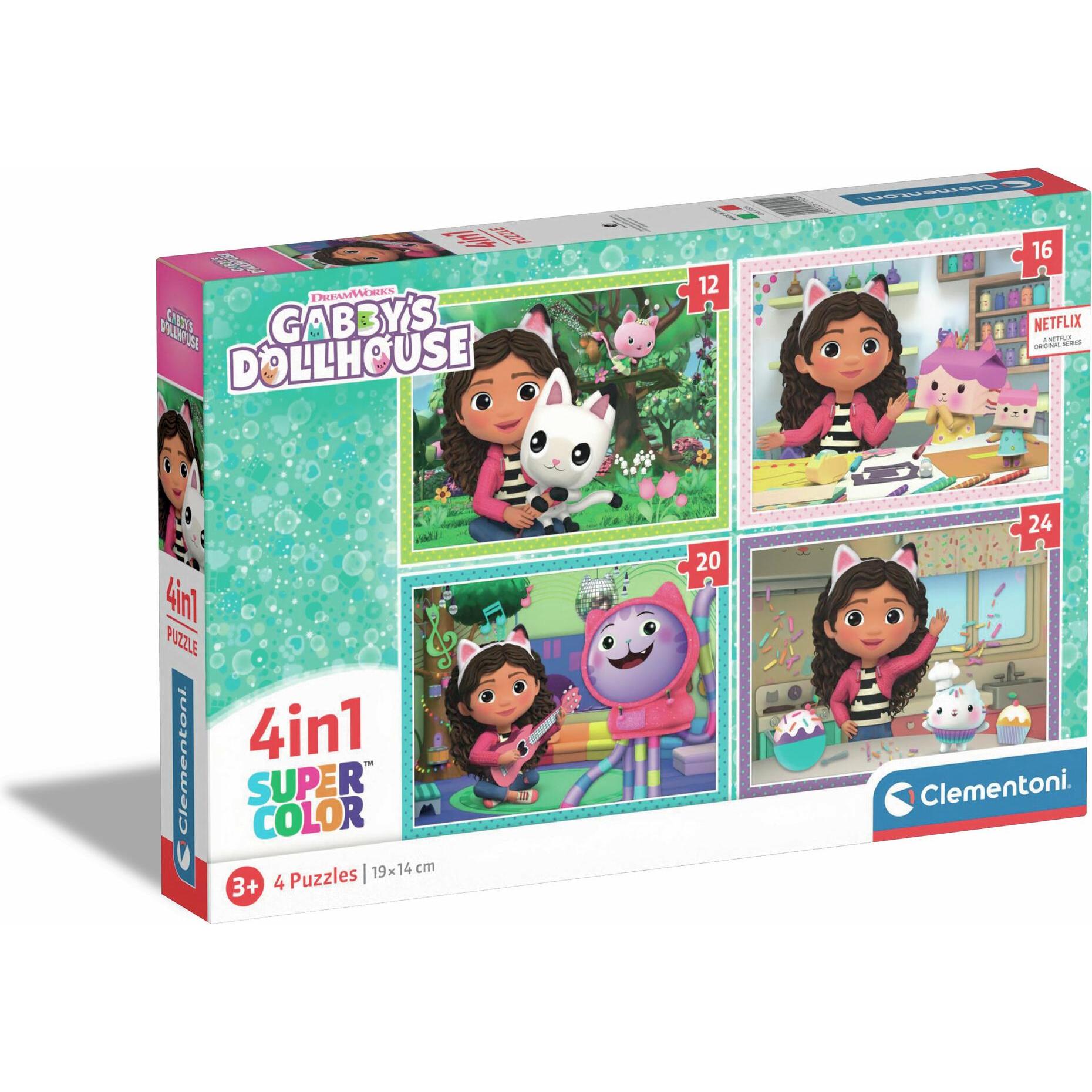 Clementoni Multicolore Puzzle La Casa Delle Bambole Di Gabby In (72 Pezzi)