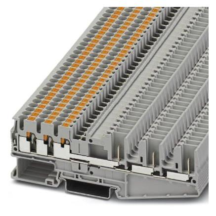 Phoenix Contact PT 2,5-HEXA/3P 3040044 Durchgangsklemme 0.14 mm² 2.50 mm² Grau 50 St., Elektronikkabel + Stecker, Grau