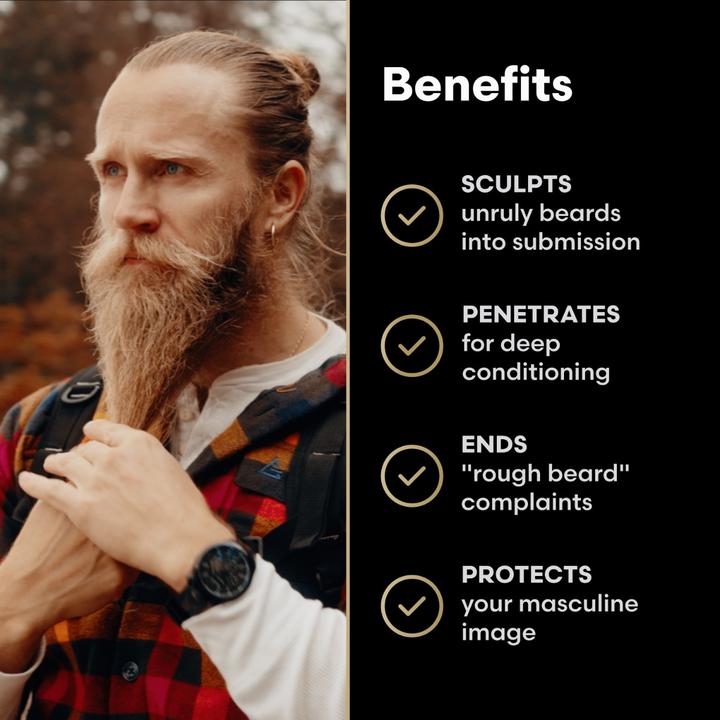 Actual product image The Beard Struggle Warrior's Beard Butter