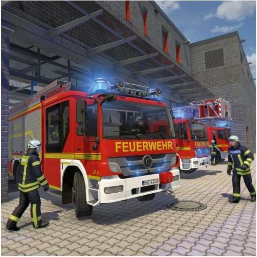 Produktbild Aerosoft Notruf 112 - Die Feuerwehr Simulation (PC, DE)