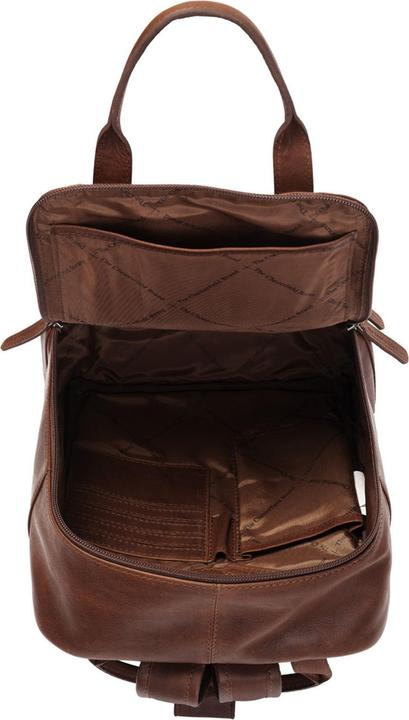 Actual product image The Chesterfield Brand Wax Pull Up backpack leather 36 cm laptop compartment