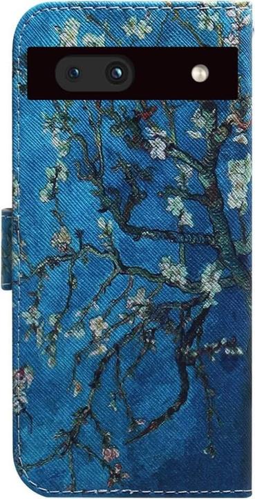 Produktbild Cover-Discount Google Pixel 7a - Leder Hülle Blüten (Google Pixel 7a)