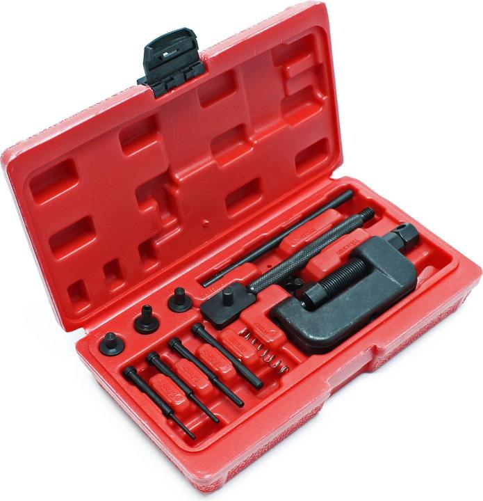 Actual product image Wiltec Trenn Niet Werkzeug 420-630 Ketten Kettenteiler Kettentrenner Motorrad