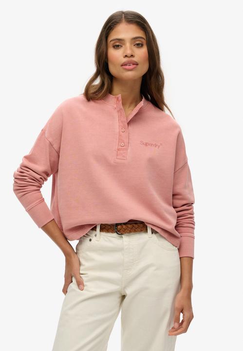 Actual product image Superdry Emb Core Logo Button Crew (10XL)