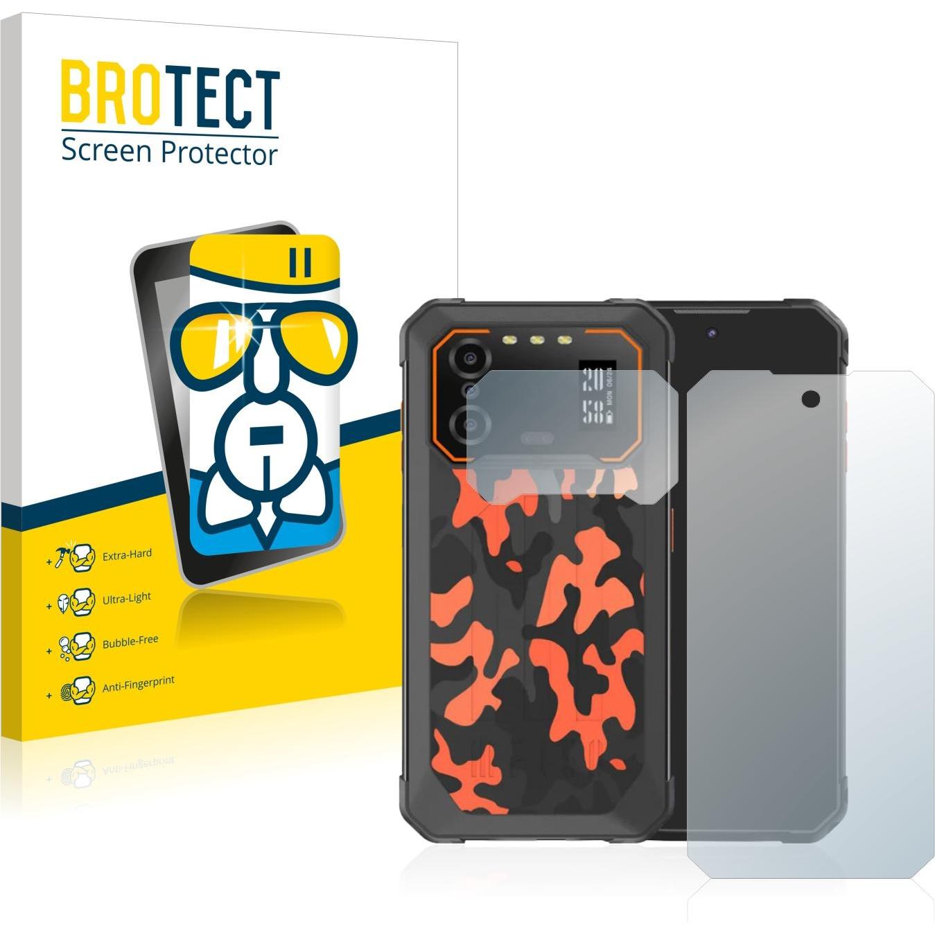 BROTECT AirGlass Panzerglasfolie (1 Stück, IIIF150 B1 Pro), Smartphone Schutzfolie, Transparent