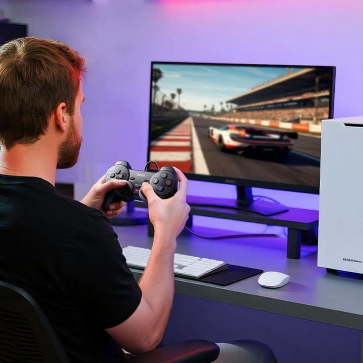 Immagine prodotto Hoco Other Computer Accessory Wire gamepad for PC Fast Link GA3 black (PC)