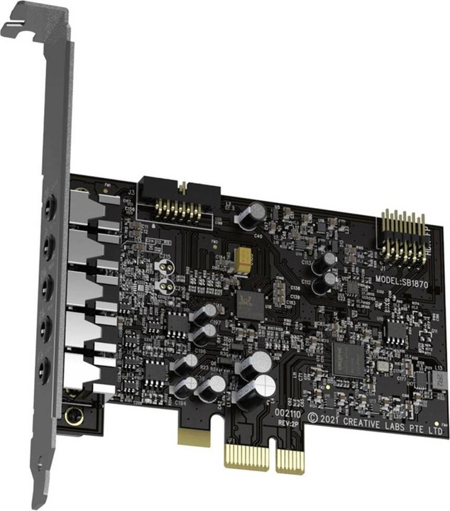 Immagine prodotto Creative Sound blaster audigy fx v2 5.1 canali integrati PCI-E (Mini PCI Express)