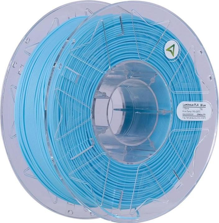 Produktbild Creality Filament PLA Luminous Blau 1.7 mm 1.29 kg (PLA, 1290 g)