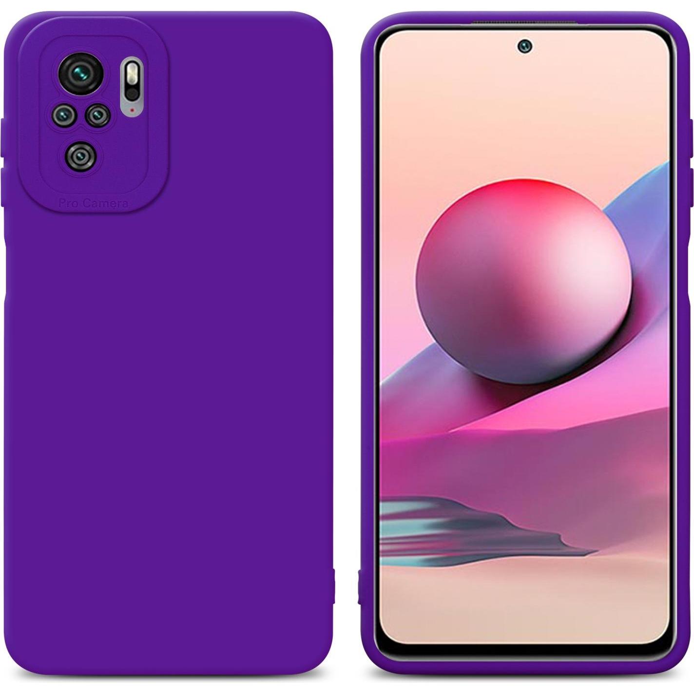 Cadorabo Hülle für Xiaomi RedMi NOTE 10 4G / RedMi NOTE 10S im TPU Fluid LM162 Style (Xiaomi Redmi Note 10S, Xiaomi Mi N...