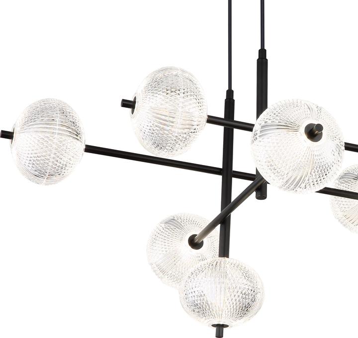 Produktbild Globo Hängeleuchte Metall Schwarz Matt, 1xled