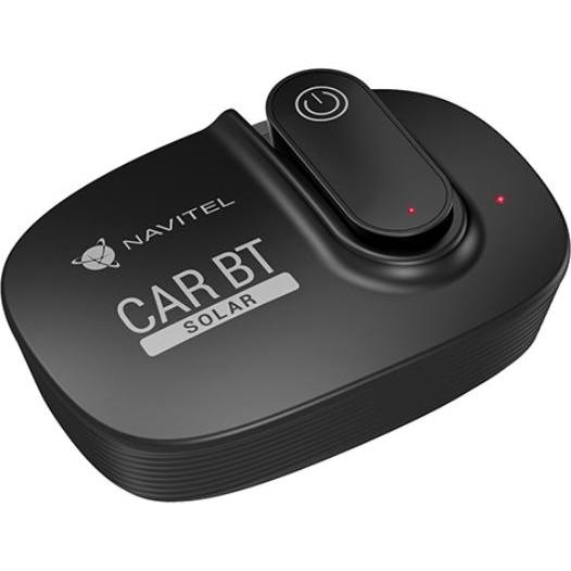 Thumbnail - Navitel Solar Car BT Headset In-ear Bluetooth Black (2.50 h, Kabellos), Kopfhörer, Schwarz