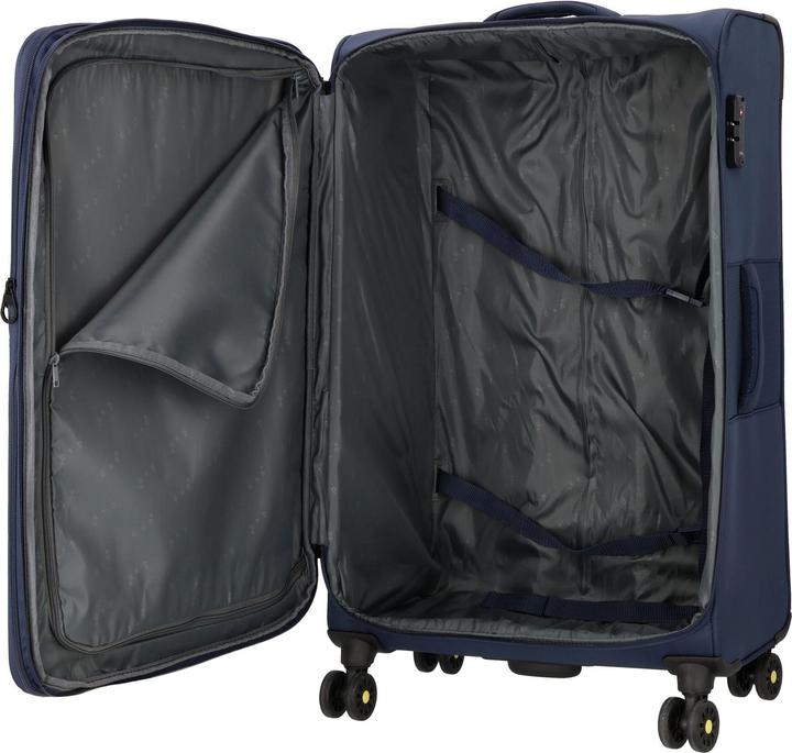 Immagine prodotto D&N Travel Line 9704 Carrello a 4 ruote L 78 cm con piega ad espansione (107 l)