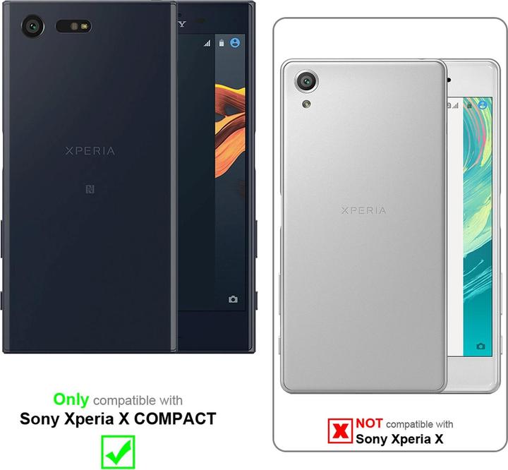 Productafbeelding Cadorabo Flip als onzichtbaar deksel (Sony Xperia X Compact)