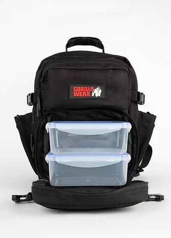 Actual product image Gorilla Wear Clyde Meal Bag - schwarz (25 l)