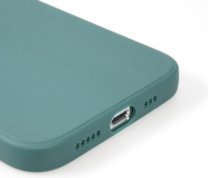 Actual product image PhoneLook Coque Silicone Mat Coeur doré (Apple iPhone 14 Pro)