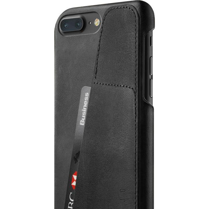 Thumbnail - Mujjo Wallet Case 80° (Apple iPhone 7 Plus), Smartphone Hülle, Schwarz