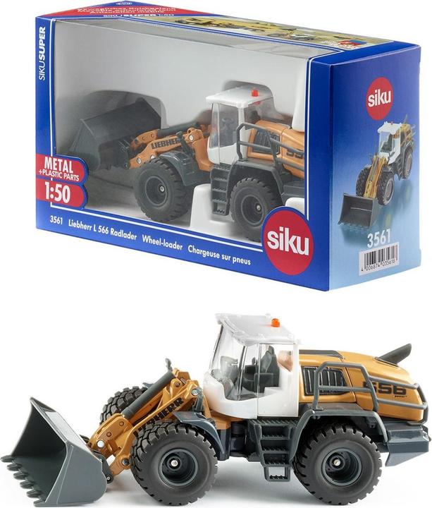 Actual product image Siku Liebherr L556 Super wheel loader