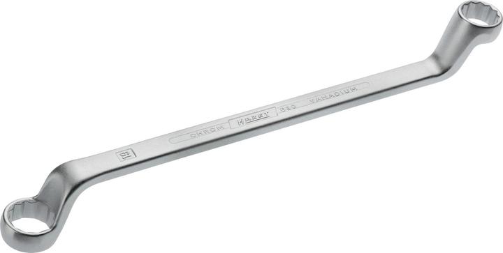 Produktbild HAZET Doppel-Ringschlüssel 630-17X19 ∙ Aussen Doppel-Sechskant Profil ∙ 17 x 19 mm (17 mm, 19 mm)