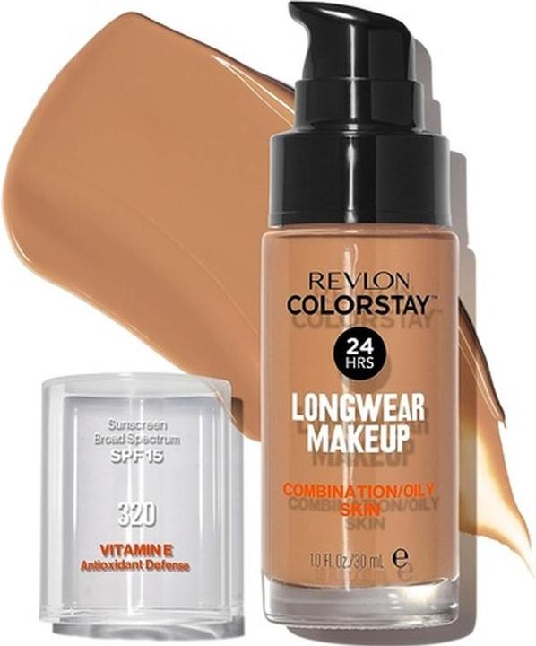 Actual product image Revlon Colorstay Makeup (330 Natural tan)