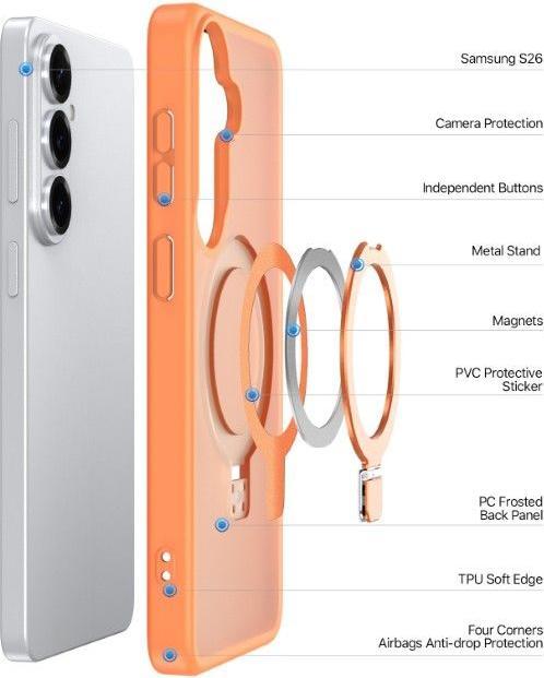 Produktbild Dux Ducis Yind MagSafe Series Hardcase Hülle (Samsung Galaxy S26)