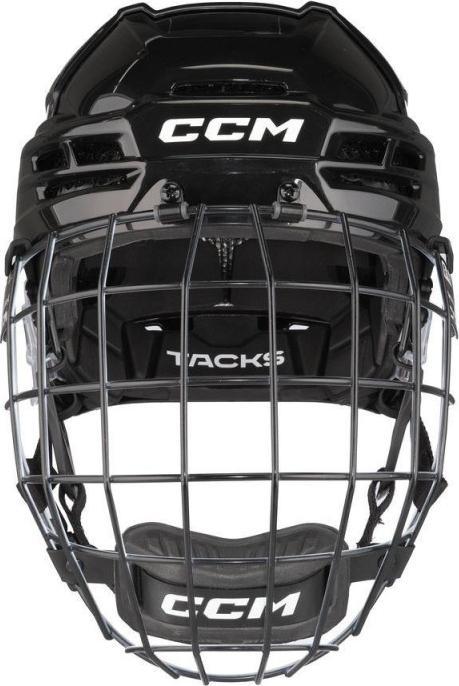 Produktbild CCM Tacks 720 SR Hockeyhelm mit Käfig (Dunkelblau, M) (M)
