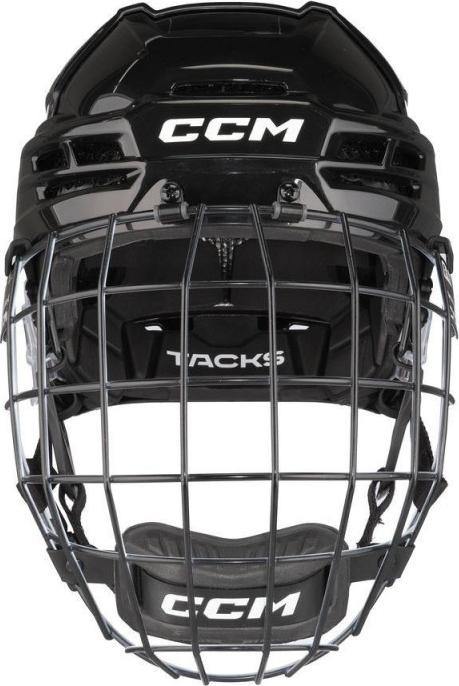 Produktbild CCM Tacks 720 SR Hockeyhelm mit Käfig (Dunkelblau, M) (M)