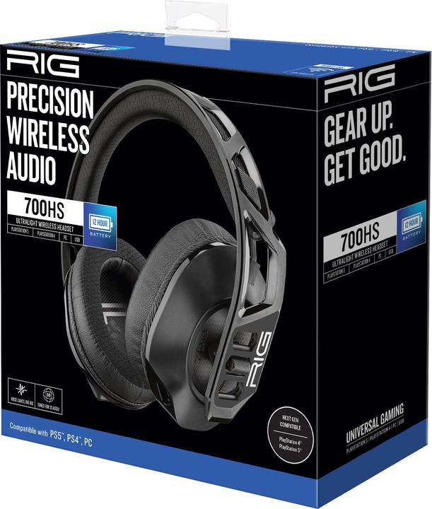 Actual product image Nacon Gaming RIG 700 HS Headset Wired Head-band Gaming Black (Cable)