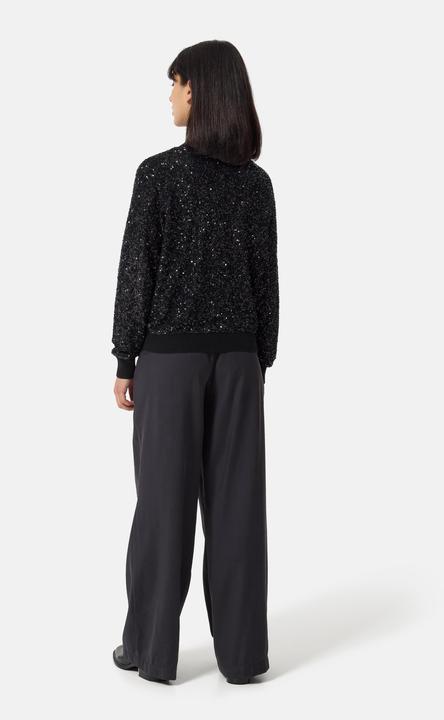 Actual product image Cash-Mere Kaschmir Rundhals Pullover mit Pailletten (XS)