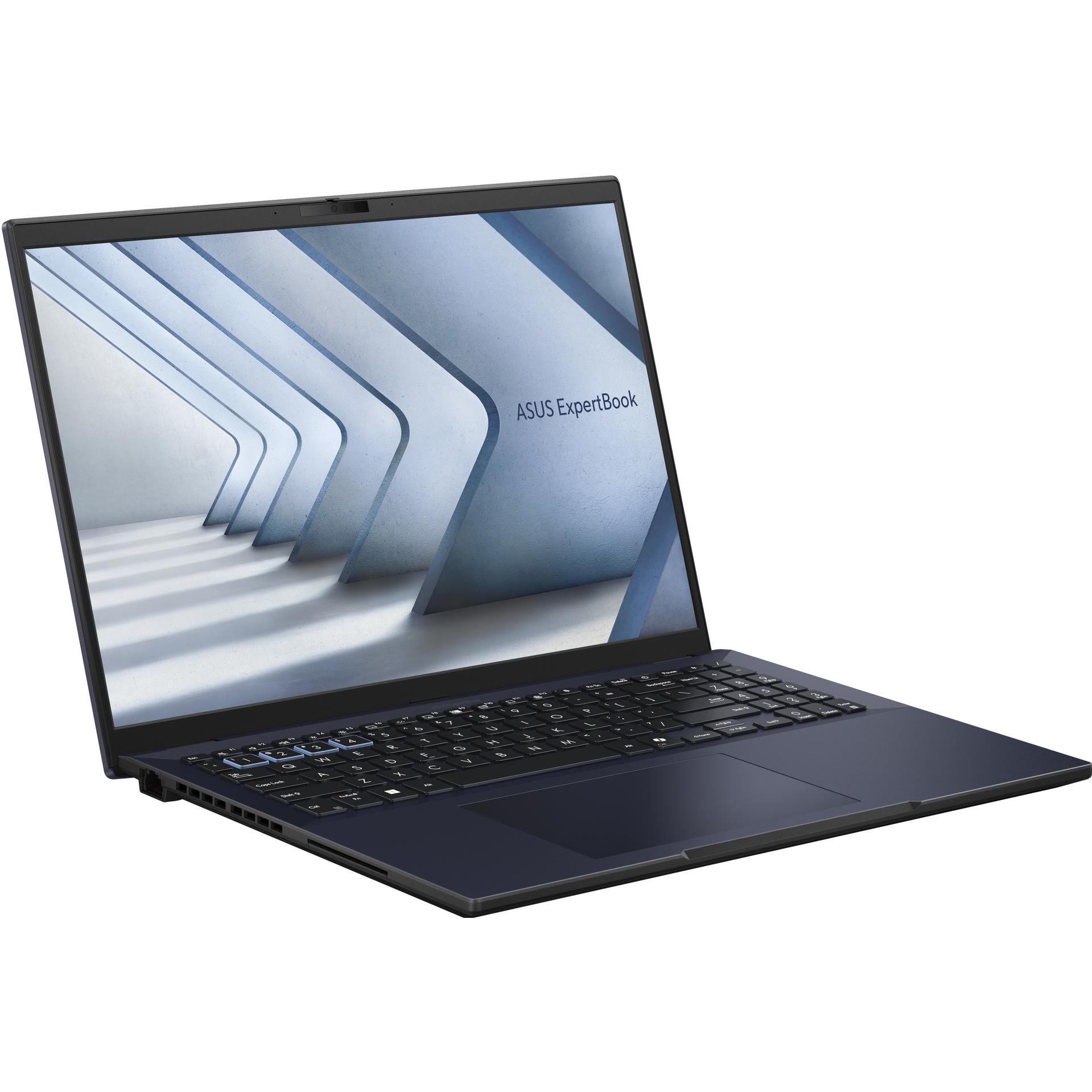 ASUS ExpertBook B5 (16", Intel Core Ultra 7 155U, 32 GB, 1000 GB, DE), Notebook, Schwarz