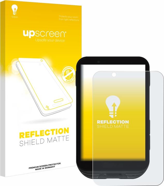 Actual product image upscreen Reflection Shield Matt screen protector