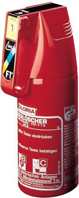 Gloria Pulver-Kompakt-Feuerlöscher (A, B, C)