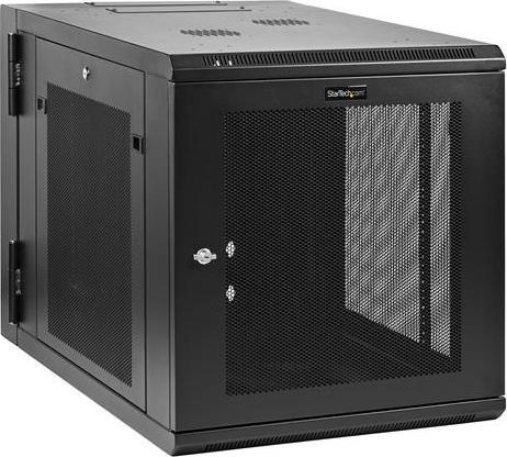 Actual product image StarTech 12U Wall Mount Server Rack up to 81cm deep Hinged Enclosure Network Cabinet Server Cabinet (12 RU, 19 inch rack)