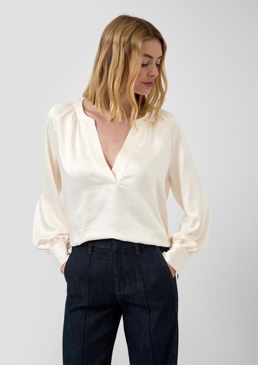 Immagine prodotto s.Oliver Bluse Tunikabluse im aus Satin-Stoff im Relaxed Fit (48)