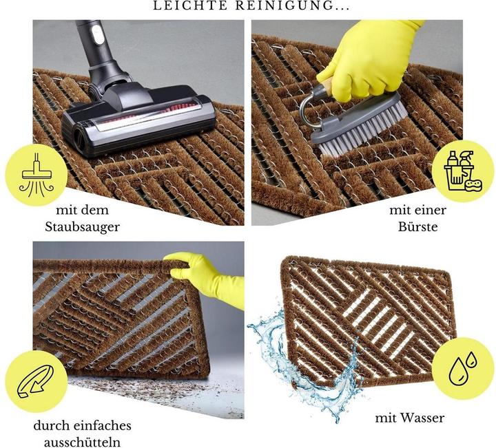 Image du produit Hanse Home Grid Brushes (40 x 60 cm)
