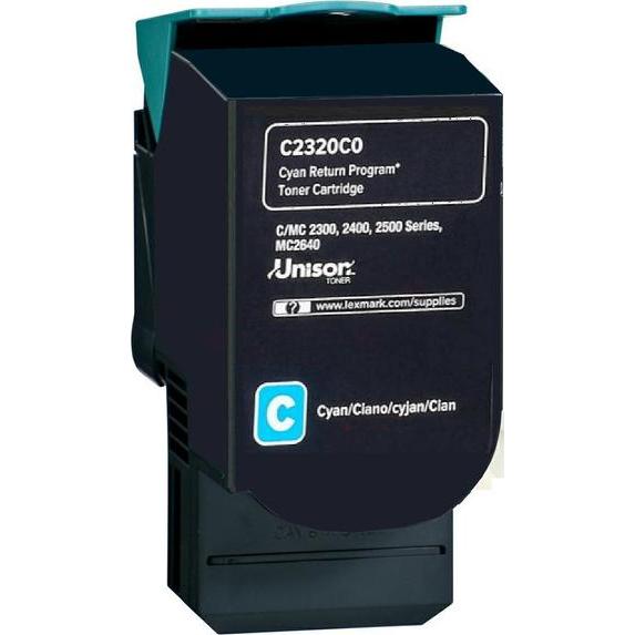 Thumbnail - Lexmark, Toner, C2320C0 (C)