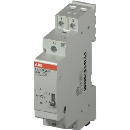 ABB E297-16-20/24 Installationsrelais Spule 24 VAC/ 24 VDC, 16 A, 2 NO E297-16-2, Relais
