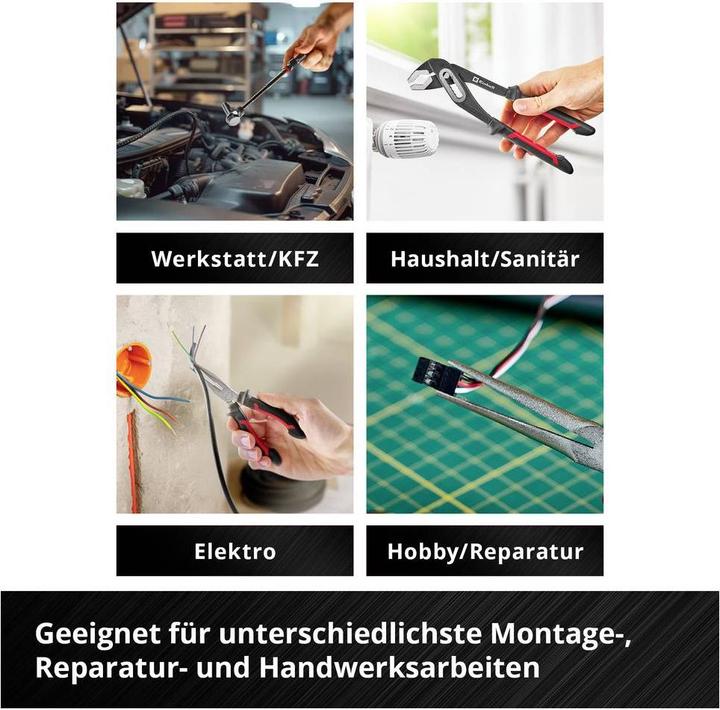 Actual product image Einhell Einleger E-Case Zangen 9-tlg.