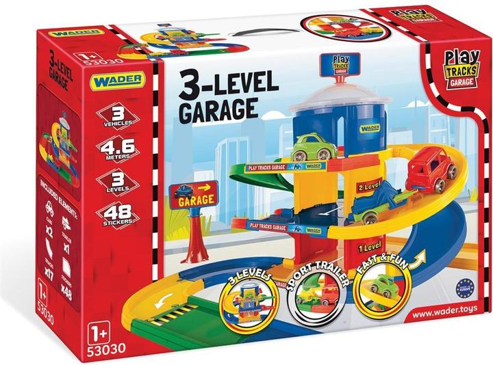 Wader Speelsporen garage van 3 verdiepingen