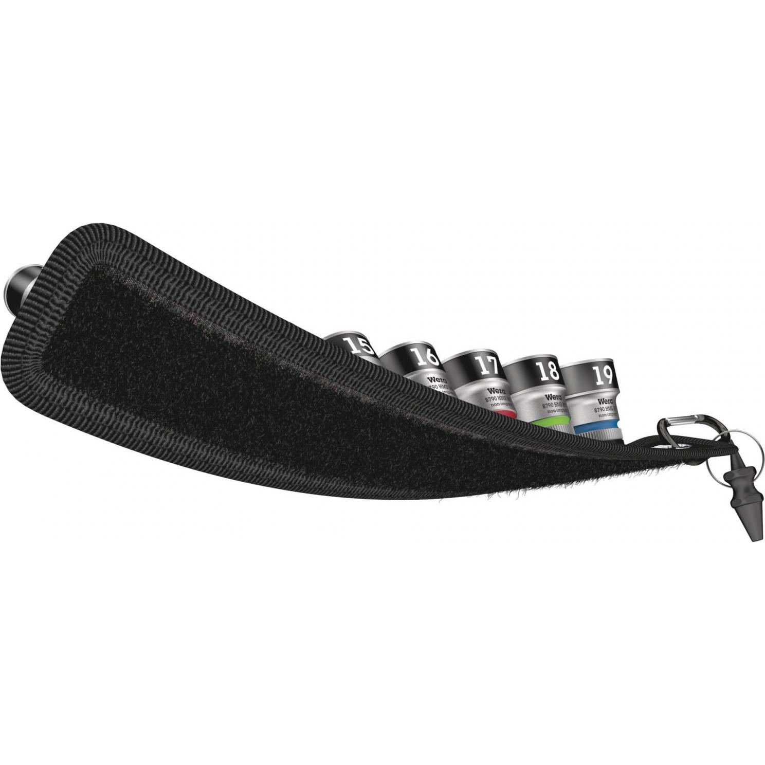 Thumbnail - Wera, Steckschlüssel + Stecknuss, Belt B 1 Zyklop Steckschlüsseleinsatz-Satz (15 mm, 17 mm, 12 mm, 19 mm, 13 mm, 16 mm, ...