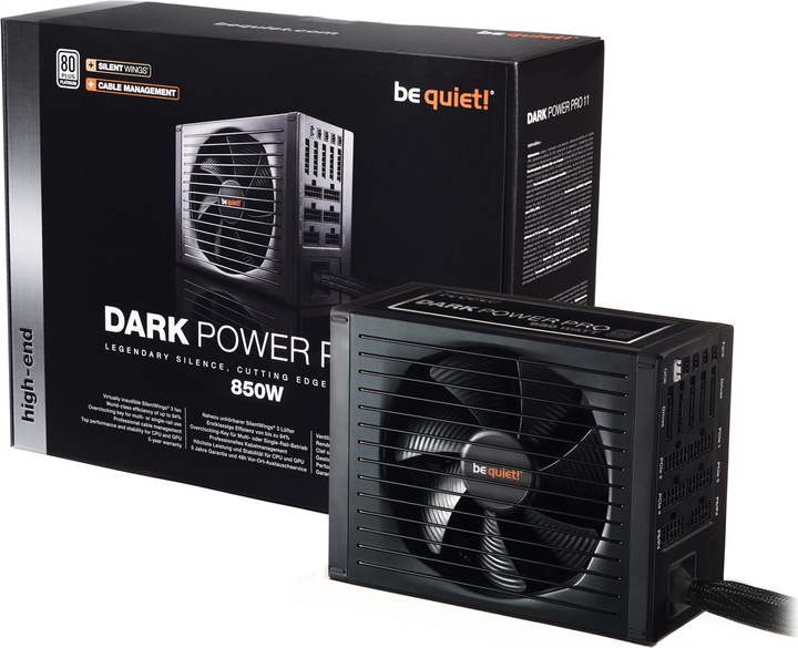 Actual product image be quiet! Dark Power Pro 11 (850 W)