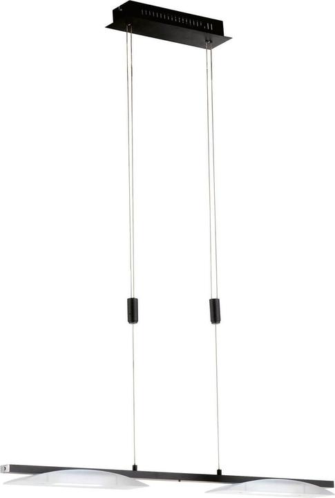 Fischer & Honsel Honsel Kop LED pendant light 2-fold 17,2W Tunable white controllable dimmable acrylic glass sandsc