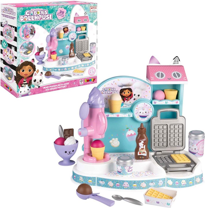 Actual product image Smoby Gabby Ice Cream Factory