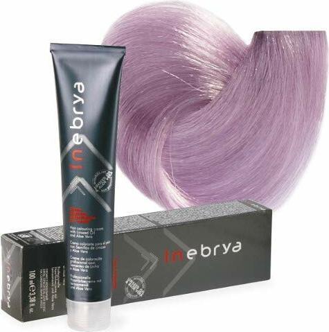 Immagine prodotto Inebrya Crema colorante per capelli - Colore per capelli 100 ml - (9, 02 Biondo chiarissimo Viola Pastello)