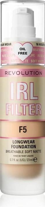 Image du produit Makeup Revolution IRL Filter Longwear Foundation - Fond de teint longue tenue 23 ml - (F5)