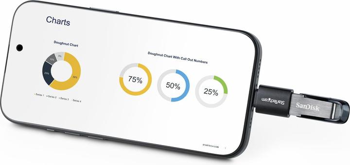 Actual product image StarTech USB-C to A adapter (USB-C, USB-A)