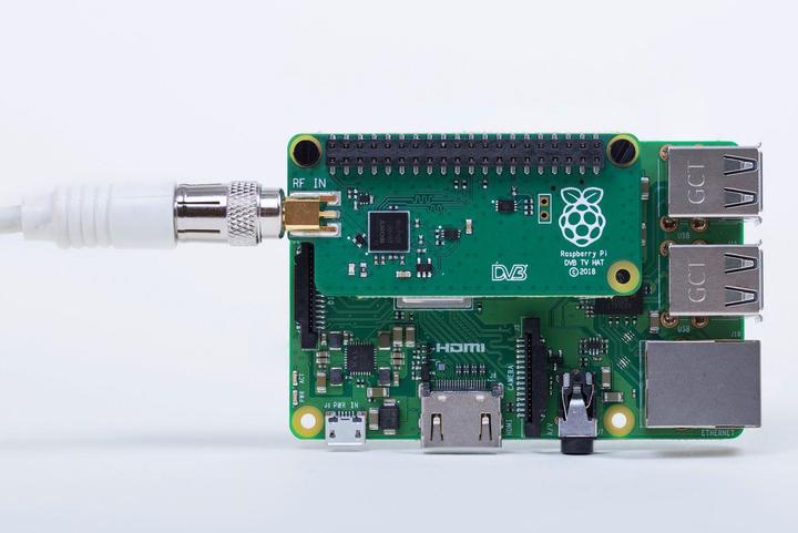 Image du produit Raspberry Pi Module récepteur DVB T/T2 Bouclier TV T2