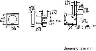Produktbild Velleman Key Switch Off-(On) Black