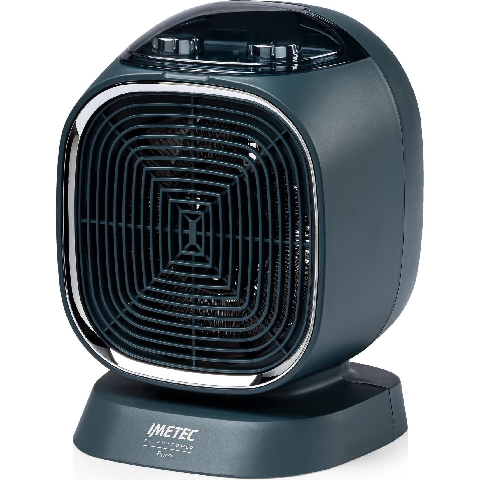 Imetec Silent Power Interno Blu 2200 W Riscaldatore ambiente elettrico con ventilatore, Termoventilatore, Blu